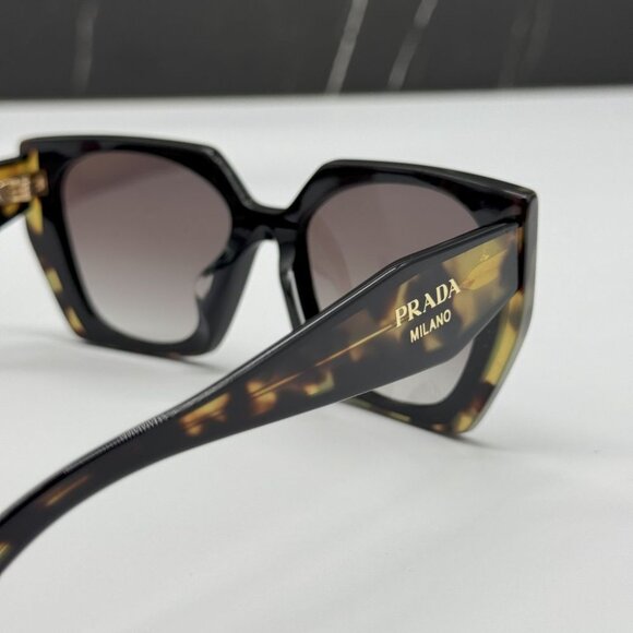 NEW PR15WSF 3890A7 PRADA WOMEN SUNGLASSES SPR 15W 3890A7 BLACK PR 15WS 3890A7 - Picture 6 of 10